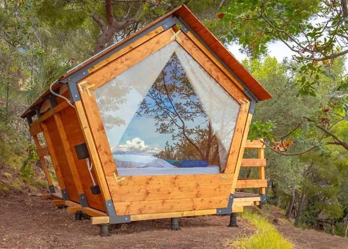 E Pfirsich Campingplads Borghetto Santo Spirito